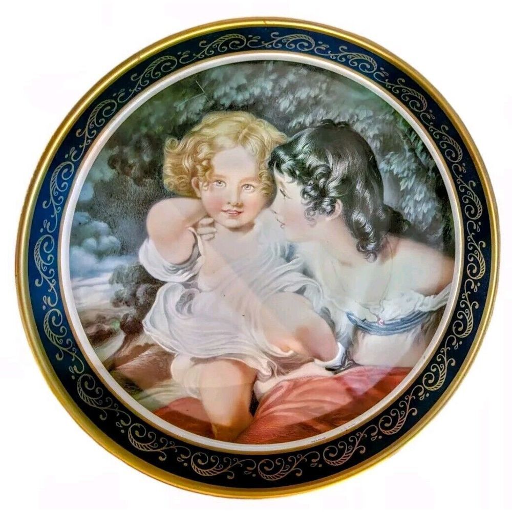 Worcester Ware Calmady Children Thomas Lawrence Reproduction Metal‎ Serving Tray